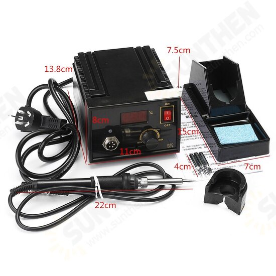 110V 220V 967 Electric Rework Soldering Station Iron LCD Display Desoldering SMD Tool 110V 220V 967 Electric Rework Soldering Station Iron LCD Display Desoldering SMD Tool