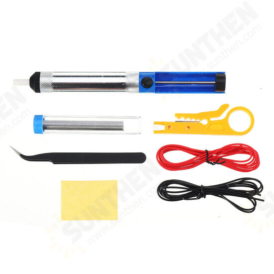 110V/220V 60W Electric Solder Iron Adjustable Temperature Welding Soldering Iron Tool Kit