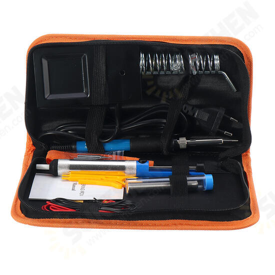 110V/220V 60W Electric Solder Iron Adjustable Temperature Welding Soldering Iron Tool Kit