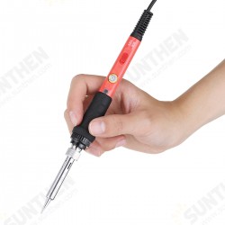 110V/220V 60W Electric Soldering Iron Handle Welding Tool Adjustable Solder Wire 110V/220V 60W Electric Soldering Iron Handle Welding Tool Adjustable Solder Wire