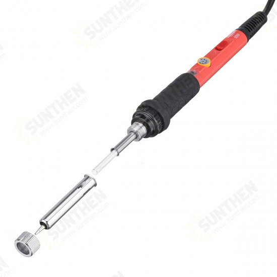 110V/220V 60W Electric Soldering Iron Handle Welding Tool Adjustable Solder Wire