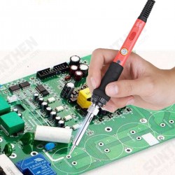 110V/220V 60W Electric Soldering Iron Handle Welding Tool Adjustable Solder Wire