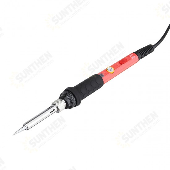 110V/220V 60W Electric Soldering Iron Handle Welding Tool Adjustable Solder Wire