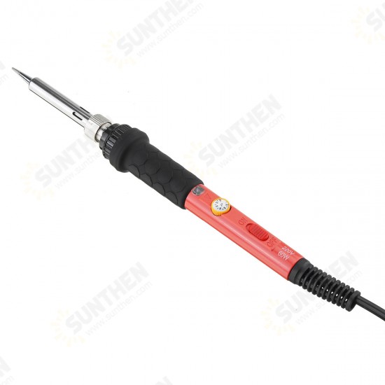 110V/220V 60W Electric Soldering Iron Handle Welding Tool Adjustable Solder Wire