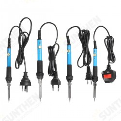 128Pcs 60W Electric Soldering Iron Kit Engraving Pen Wood Burning Pyrography Craft Tool