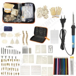 168Pcs 110V~240V 60W DIY Adjustable Temperature Electric Soldering Iron Welding Kit 168Pcs 110V~240V 60W DIY Adjustable Temperature Electric Soldering Iron Welding Kit