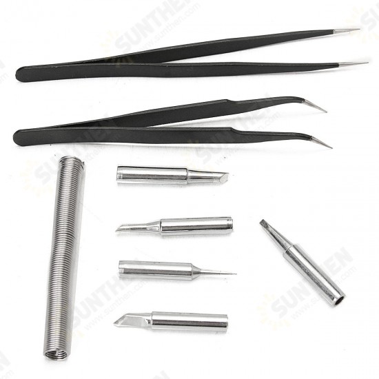17in1 Electric Soldering Tools Kit Set Iron Stand Desoldering Pump 30W 110V 17in1 Electric Soldering Tools Kit Set Iron Stand Desoldering Pump 30W 110V