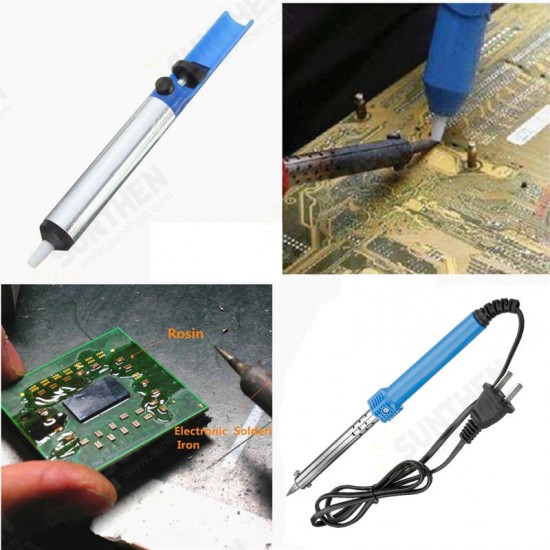 18pcs 60W 110V Electric Soldering Iron Kit Adjustable Temperature Solder Welding Tool 18pcs 60W 110V Electric Soldering Iron Kit Adjustable Temperature Solder Welding Tool