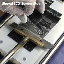 19Pcs 220V Adjustable Solder Iron 60W All Copper Extrusion Head with Hot Strip LCD Line Maintenance Tools EU Plug