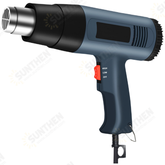 2000W 220V /110V Electric Hot Air Gun Thermoregulator Heat Pistol LCD Display Shrink Wrapping Thermal Power Tool 2000W 220V /110V Electric Hot Air Gun Thermoregulator Heat Pistol LCD Display Shrink Wrapping Thermal Power Tool