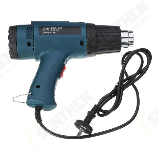 2000W 220V Industrial Adjustable Temperature Hot Air Blower Rework Station with 2Pcs Nozzles 2000W 220V Industrial Adjustable Temperature Hot Air Blower Rework Station with 2Pcs Nozzles
