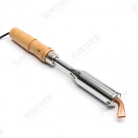 200W Soldering Iron Heavy Duty Chisel Point 200 Watt Craft Tools AC 220V