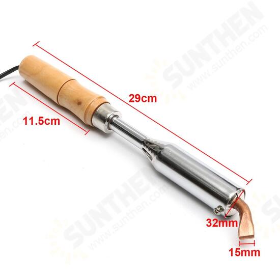 200W Soldering Iron Heavy Duty Chisel Point 200 Watt Craft Tools AC 220V