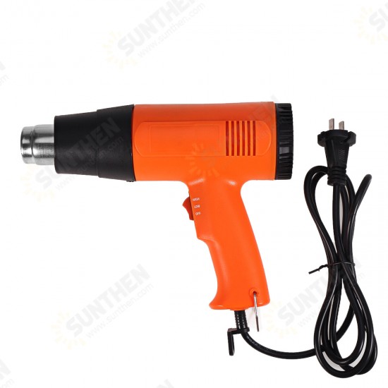 220V 2000W Electric Hot Air Heater Heating Tool Shrink Wrapping Thermal Power Tool