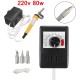 220V 80W Adjustable Temperature Gourd Wood Multifunction Pyrography Machine Heating Wire Pen Kit Tool