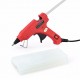 220V/110V 60W DIY Adjustable Temperature Electric Solder Iron Welding Kit Screwdriver Glue Guns Repair Carving Rework Station Accessories with Kit Bag