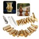 28PCS Durable Stencil Carving Art Pen Brass Tips Soldering Iron Tools Set Pyrography Kit Wood Burning Marking