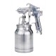 3 In 1 Suction Feed Heavy Duty Paint Spray Sprayer 1L Pot 1/4Inch Air Hose Fitting