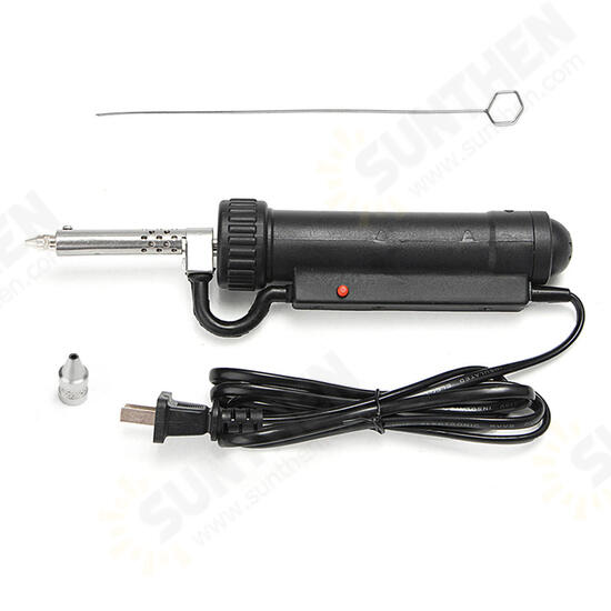 30W 220V Electric Vacuum Solder Sucker Iron Desoldering Pump Repair Tool