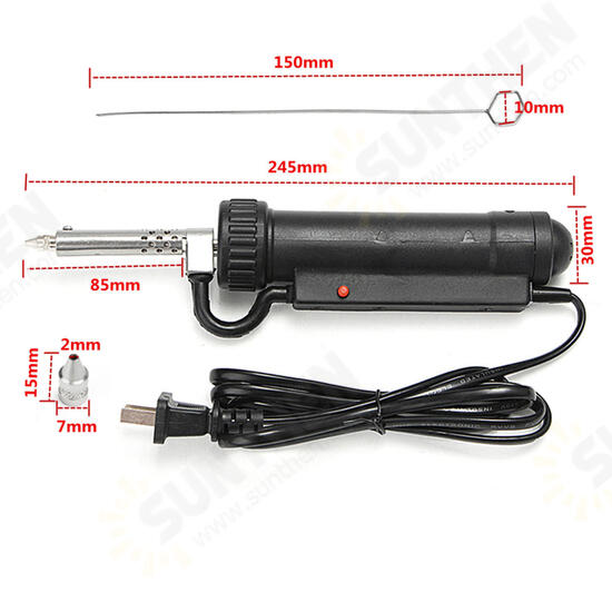 30W 220V Electric Vacuum Solder Sucker Iron Desoldering Pump Repair Tool