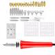 30pcs 30W 200-240V Creative Wood Burning Tools Kit Set for Pyrography Carving Embossing with Case 30pcs 30W 200-240V Creative Wood Burning Tools Kit Set for Pyrography Carving Embossing with Case