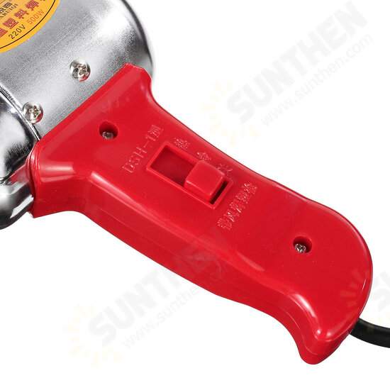 500W Plastic Hot Air Gun Adjustable Plastic Welding Torch 100-450℃ Hot Air Gun