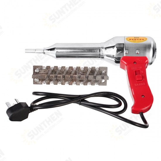 500W Plastic Hot Air Gun Adjustable Plastic Welding Torch 100-450℃ Hot Air Gun