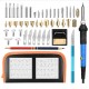 52Pcs 110V 220V 60W Wood Burning Pen Set Stencil Soldering Tips Tools Pyrography Kit 52Pcs 110V 220V 60W Wood Burning Pen Set Stencil Soldering Tips Tools Pyrography Kit