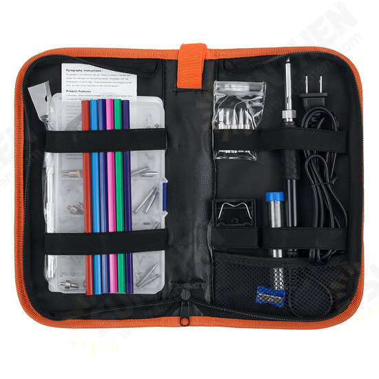 56Pcs 60W Adjustable Temperature Electric Welding Solder Iron Tool 56Pcs 60W Adjustable Temperature Electric Welding Solder Iron Tool
