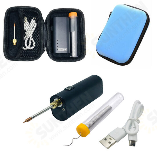 5V 10W Electric Soldering Iron Tool Kits Lithium Battery Portable Soldering Iron USB Charging Soldering Tool