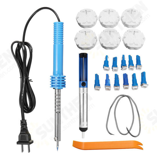 6 X27 168 Speedometer Cluster Repair Kit GMC Stepper Motor Soldering Accessories with 11 LED Bulds 6 X27 168 Speedometer Cluster Repair Kit GMC Stepper Motor Soldering Accessories with 11 LED Bulds