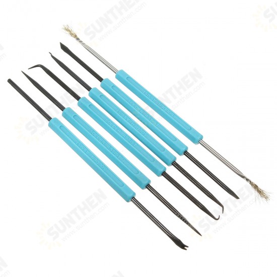 60W Adjustable Temperature Welding Solder Soldering Iron Tool Kit 110V/220V