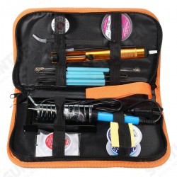60W Adjustable Temperature Welding Solder Soldering Iron Tool Kit 110V/220V