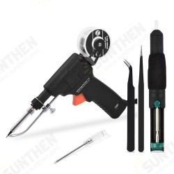 60W Automatically Send Tin Solder Iron 260-480℃ Adjustable Temperature Rework Station EU Plug/US Plug with Sunction Pump & Solder Wire 60W Automatically Send Tin Solder Iron 260-480℃ Adjustable Temperature Rework Station EU Plug/US Plug with Sunction Pump & Solder Wire