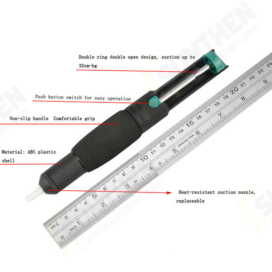 60W Automatically Send Tin Solder Iron 260-480℃ Adjustable Temperature Rework Station EU Plug/US Plug with Sunction Pump & Solder Wire