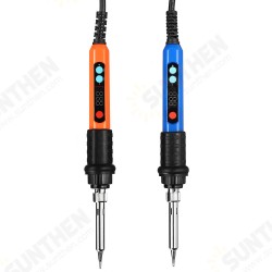 60W Electric Digital Soldering Iron Station 220V 110V Temperature Adjustable Welding Soldering Tools