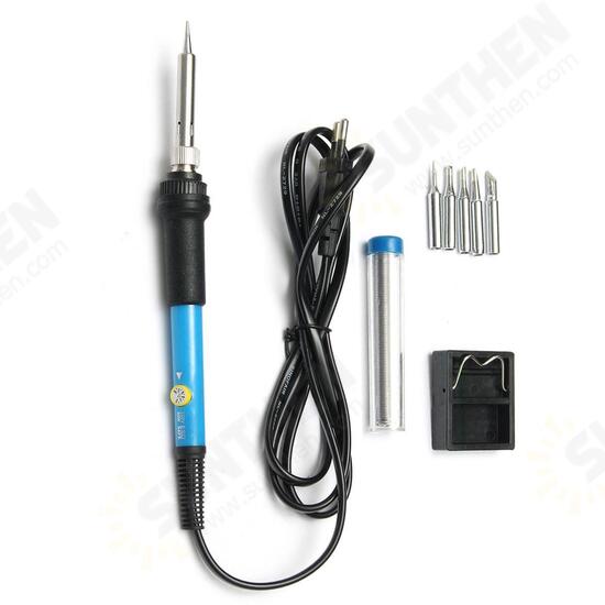 60W Electric Soldering Solder Iron Kit Adjustable Temperature Welding Tool Set