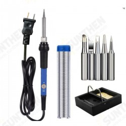 60W Electric Soldering Solder Iron Kit Adjustable Temperature Welding Tool Set