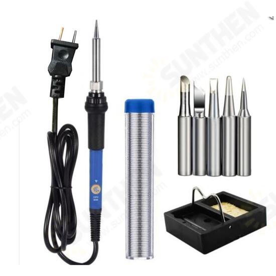 60W Electric Soldering Solder Iron Kit Adjustable Temperature Welding Tool Set