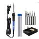 60W Electric Soldering Solder Iron Kit Adjustable Temperature Welding Tool Set