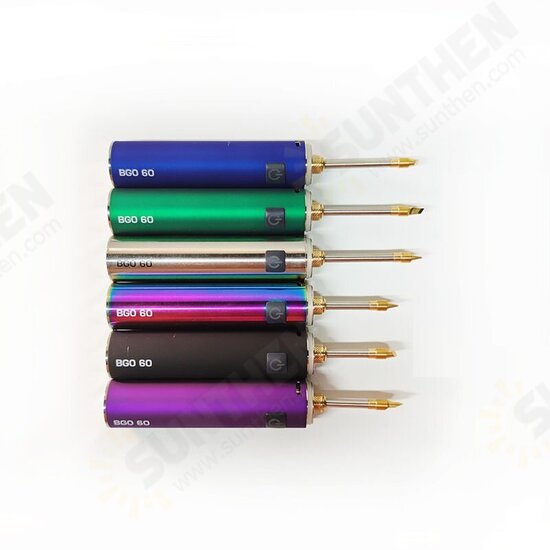 60W Rechargeable Soldering Iron Head Home Portable High-power Student Electronic Soldering Pen Set Thermostat Tool