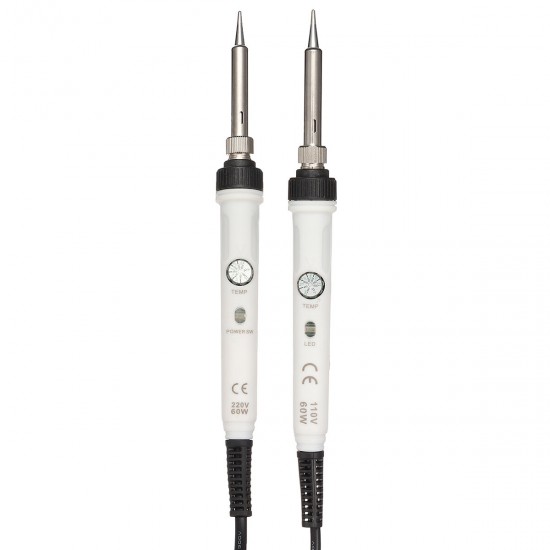 60W Temperature Adjustable Electric Soldering Iron Electric Soldering Tool With Internal Handle