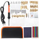 92pcs Wood Burning Pen Set Tips Stencil Soldering Iron Pyrography Tools Crafts Kit 92pcs Wood Burning Pen Set Tips Stencil Soldering Iron Pyrography Tools Crafts Kit