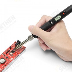 936H 80W LCD Digital Thermostat Adjustable Lead Electric Soldering Iron Mini Soldering Station