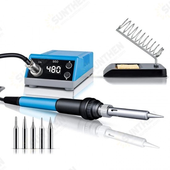 950 60W High-power Adjustable Constant Temperature Digital Soldering Iron Soldering Station Repair Kit