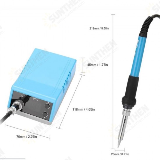 950 60W High-power Adjustable Constant Temperature Digital Soldering Iron Soldering Station Repair Kit