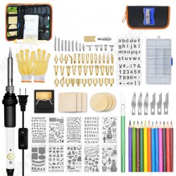 96Pcs 110V~240V 60W DIY Adjustable Temperature Electric Soldering Iron Welding Kit 96Pcs 110V~240V 60W DIY Adjustable Temperature Electric Soldering Iron Welding Kit