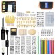 96Pcs 110V~240V 60W DIY Adjustable Temperature Electric Soldering Iron Welding Kit 96Pcs 110V~240V 60W DIY Adjustable Temperature Electric Soldering Iron Welding Kit