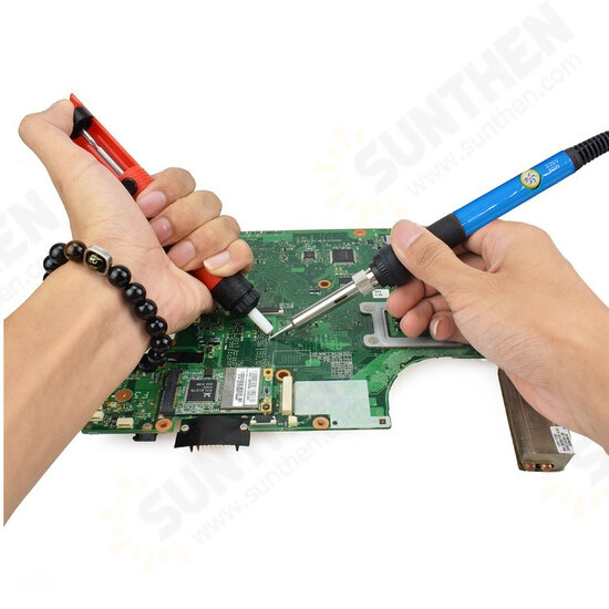 97 Pcs 110V~240V 60W DIY Adjustable Temperature Electric Soldering Iron Welding Kit 97 Pcs 110V~240V 60W DIY Adjustable Temperature Electric Soldering Iron Welding Kit