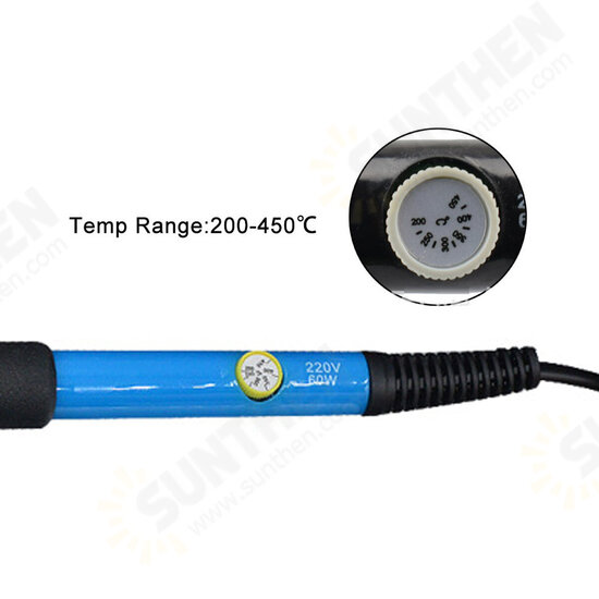 97 Pcs 110V~240V 60W DIY Adjustable Temperature Electric Soldering Iron Welding Kit 97 Pcs 110V~240V 60W DIY Adjustable Temperature Electric Soldering Iron Welding Kit